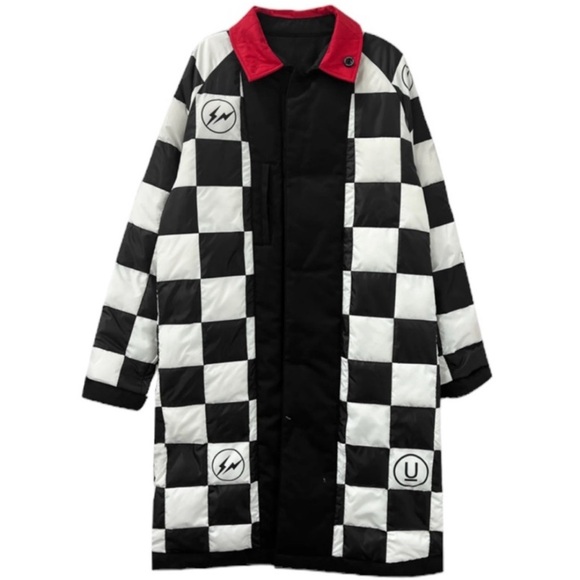 Undercover x FRGMT Logo-print Parka Coat